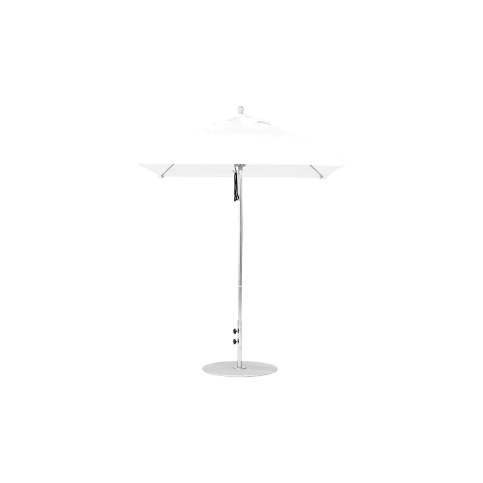 Ledge Lounger Essential Fiberglass Umbrella - 7.5' Square Pulley