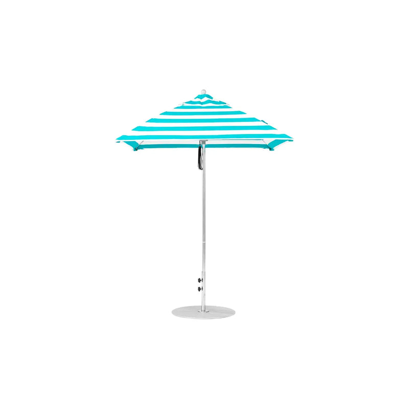 Ledge Lounger Essential Fiberglass Umbrella - 7.5' Square Pulley