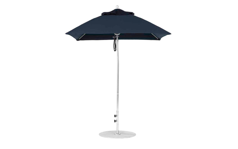 Ledge Lounger 6.5' Square Pulley Essential Fiberglass Umbrella