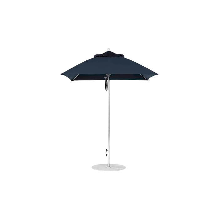 Ledge Lounger Essential Fiberglass Umbrella - 6.5' Square Pulley