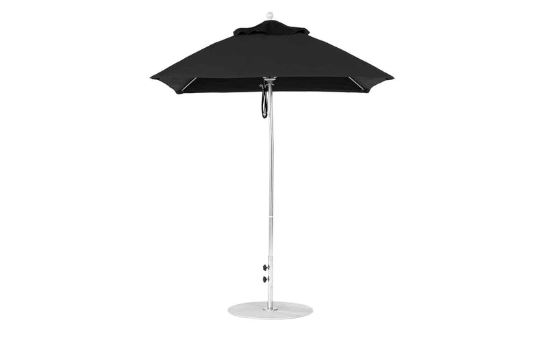 Ledge Lounger 6.5' Square Pulley Essential Fiberglass Umbrella