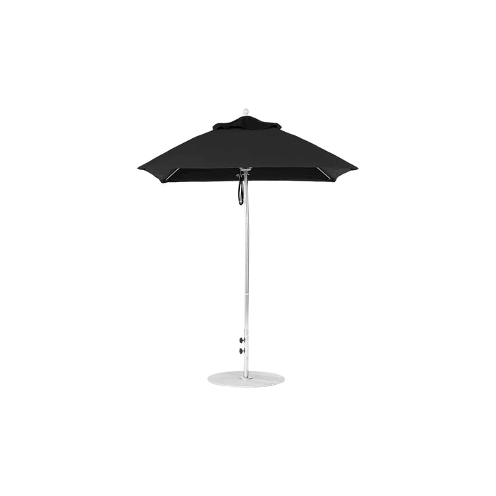 Ledge Lounger Essential Fiberglass Umbrella - 6.5' Square Pulley