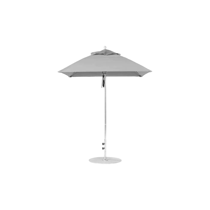 Ledge Lounger Essential Fiberglass Umbrella - 7.5' Square Pulley