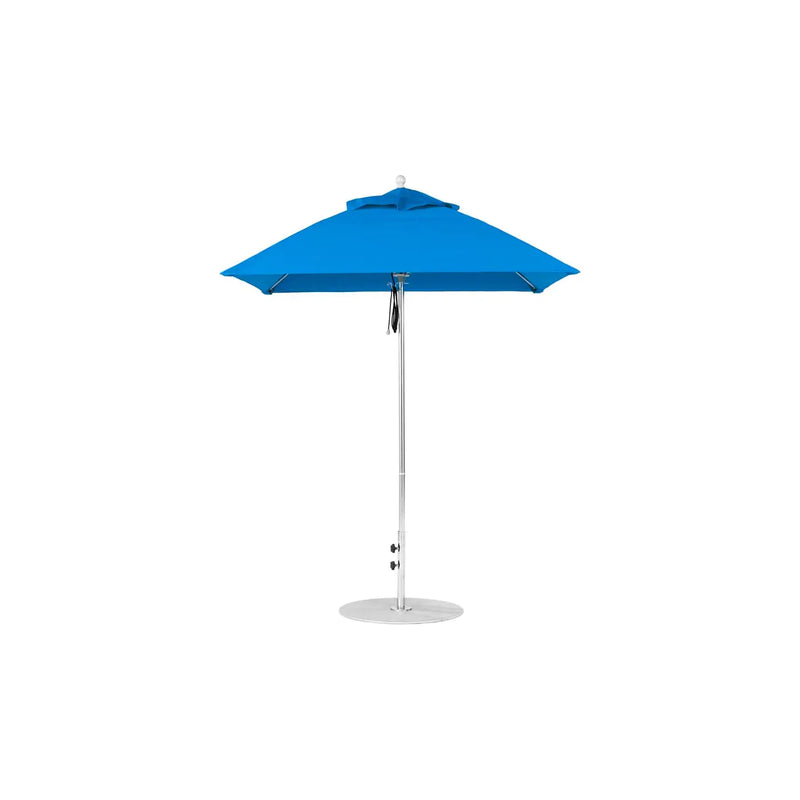 Ledge Lounger Essential Fiberglass Umbrella - 6.5' Square Pulley