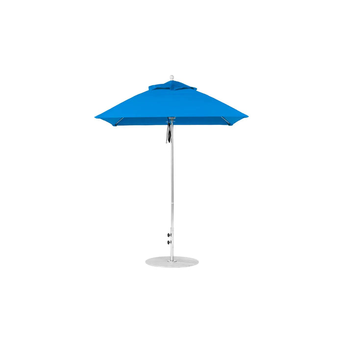 Ledge Lounger Essential Fiberglass Umbrella - 6.5' Square Pulley