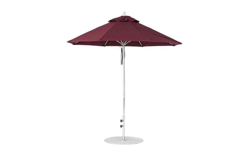 Ledge Lounger 7.5' Octagon Pulley Essential Fiberglass Umbrella
