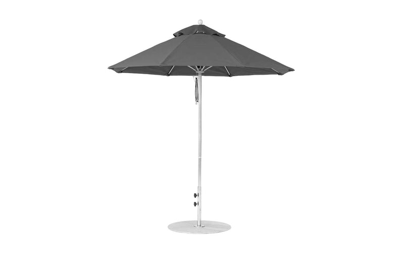 Ledge Lounger 7.5' Octagon Pulley Essential Fiberglass Umbrella