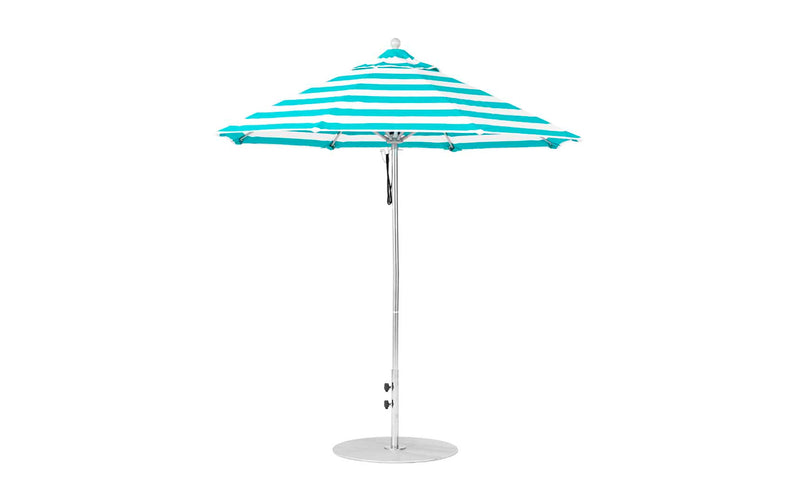 Ledge Lounger 7.5' Octagon Pulley Essential Fiberglass Umbrella