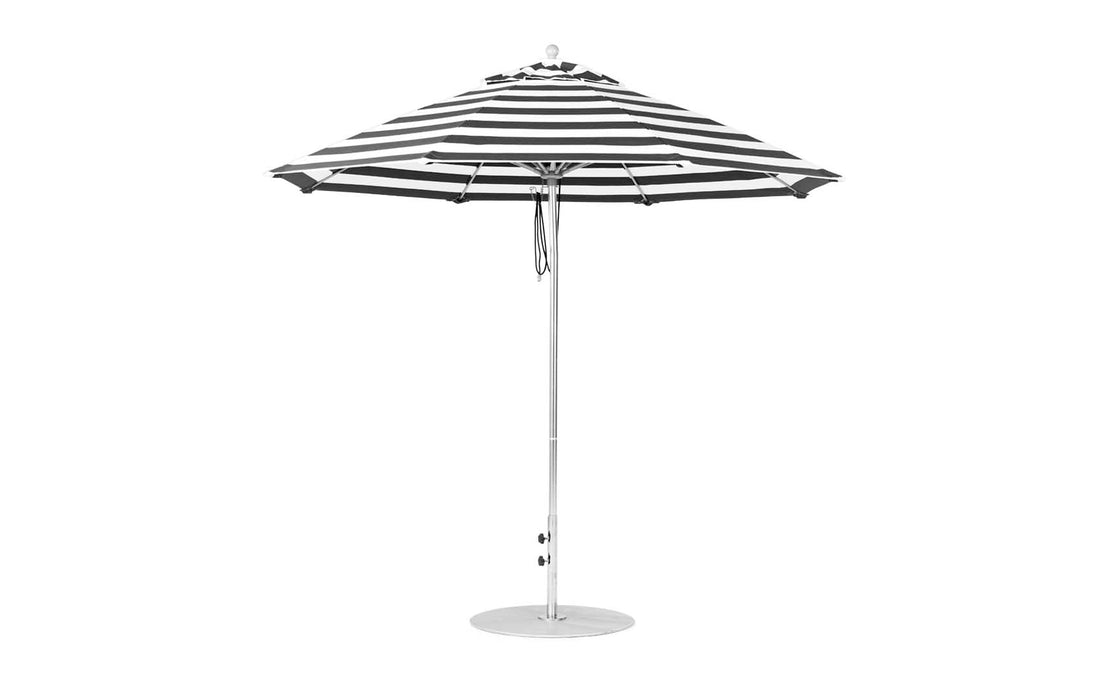 Ledge Lounger 9' Octagon Pulley Essential Fiberglass Umbrella