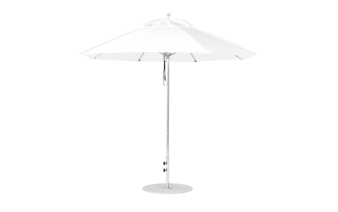 Ledge Lounger 9' Octagon Pulley Essential Fiberglass Umbrella