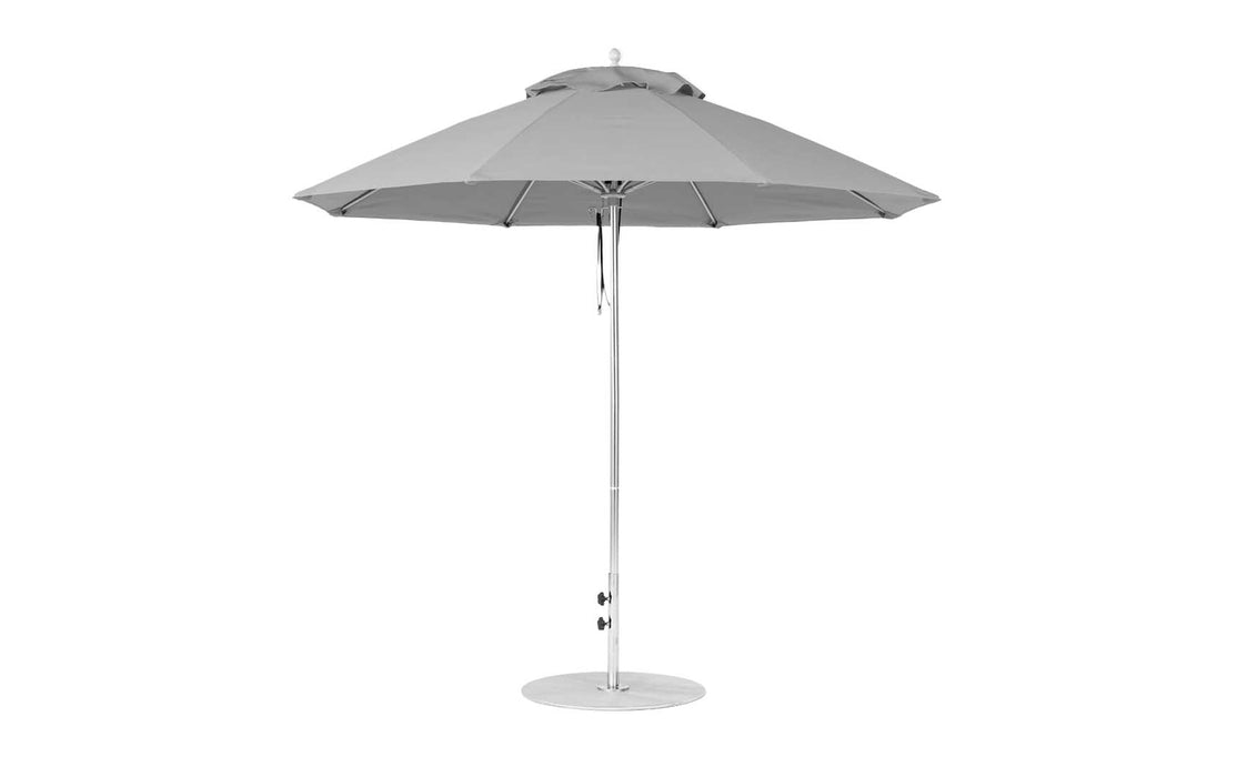 Ledge Lounger 9' Octagon Pulley Essential Fiberglass Umbrella