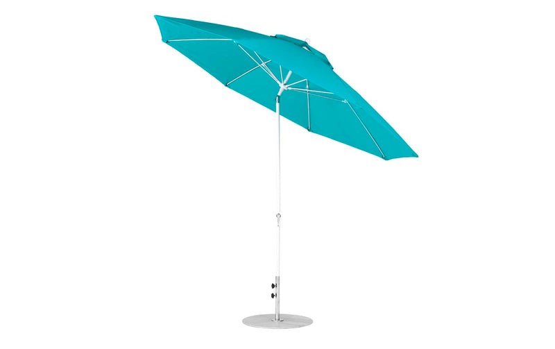 Ledge Lounger 11' Octagon Crank Auto Tilt Essential Fiberglass Umbrella