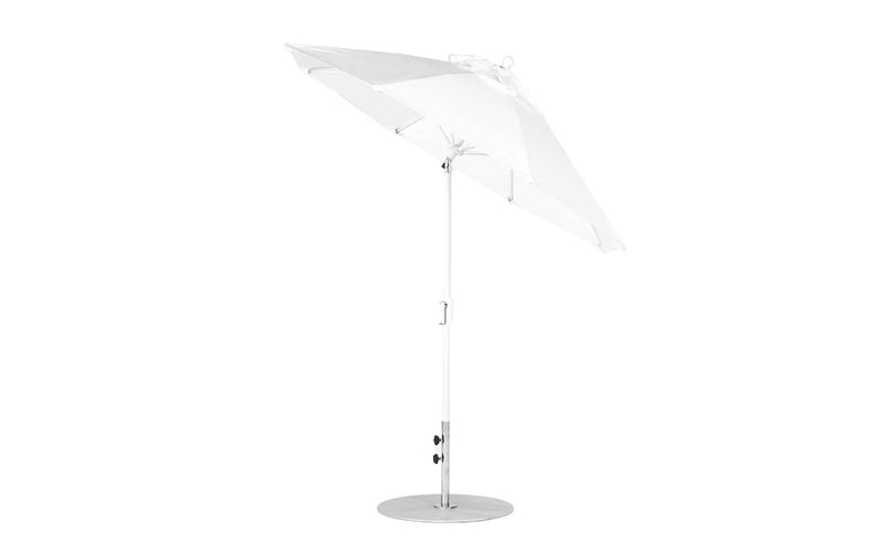Ledge Lounger 7.5' Octagon Crank Auto Tilt Essential Fiberglass Umbrella