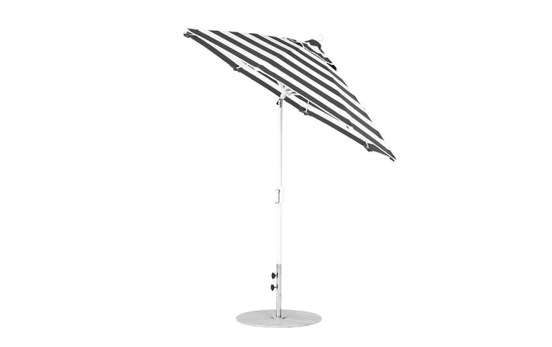 Ledge Lounger 7.5' Octagon Crank Auto Tilt Essential Fiberglass Umbrella