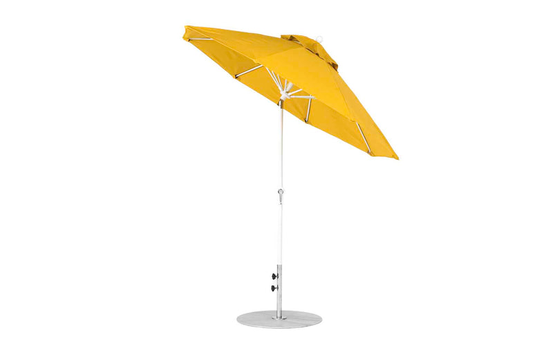 Ledge Lounger 7.5' Octagon Crank Auto Tilt Essential Fiberglass Umbrella