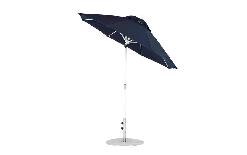 Ledge Lounger 7.5' Octagon Crank Auto Tilt Essential Fiberglass Umbrella