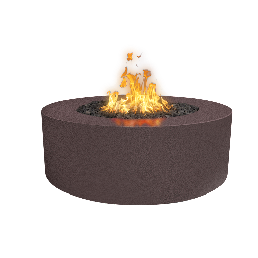 The Outdoor Plus 48" Unity Firepit - Powder Coated Steel, Round Outdoor Luxury Firepit, Commercial Outdoor Firepit