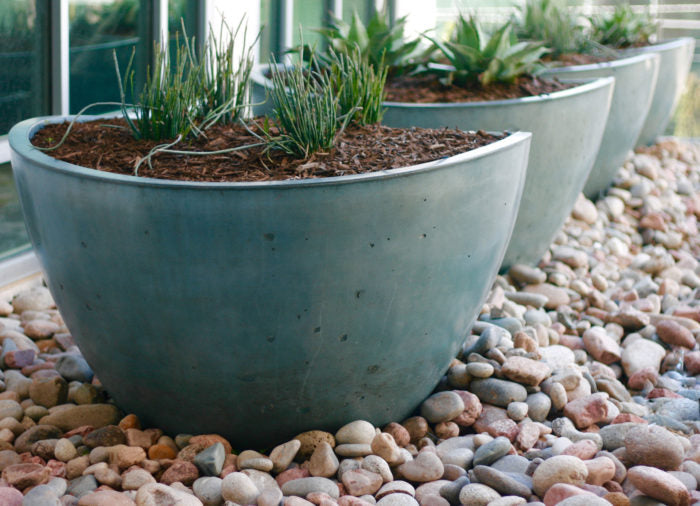 Slick Rock Concrete Wave Planter - Extra Large