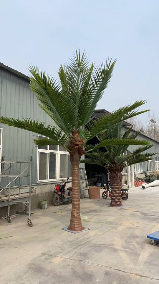 Large Artificial Royal Palm Tree (13ft - 23ft) UV Resistant