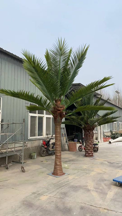Large Artificial Royal Palm Tree (13ft - 23ft) UV Resistant