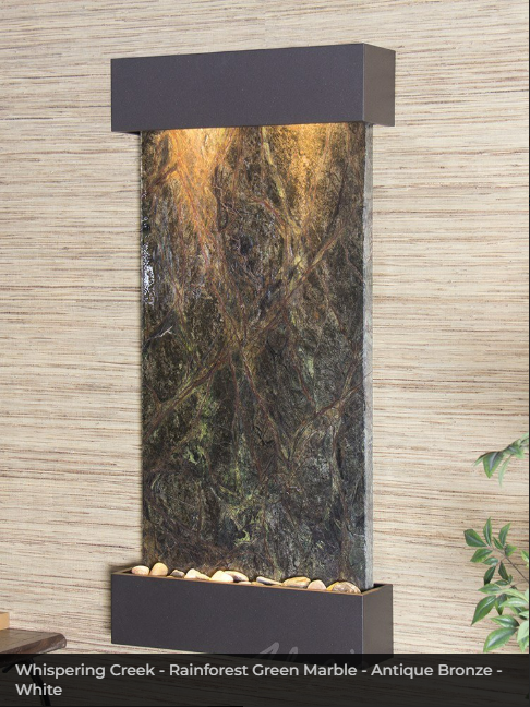 Adagio Water Features Whispering Creek Wall Fountain