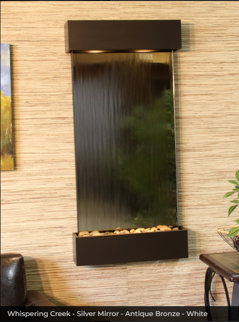 Adagio Water Features Whispering Creek Wall Fountain