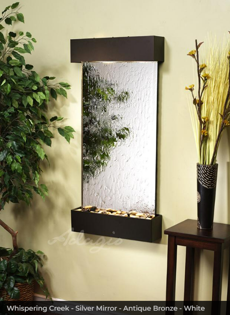 Adagio Water Features Whispering Creek Wall Fountain