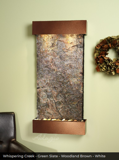 Adagio Water Features Whispering Creek Wall Fountain