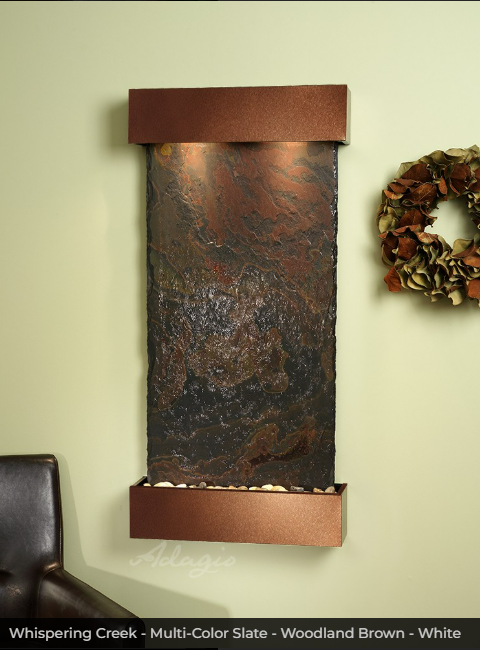 Adagio Water Features Whispering Creek Wall Fountain