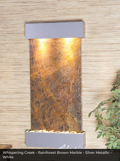 Adagio Water Features Whispering Creek Wall Fountain
