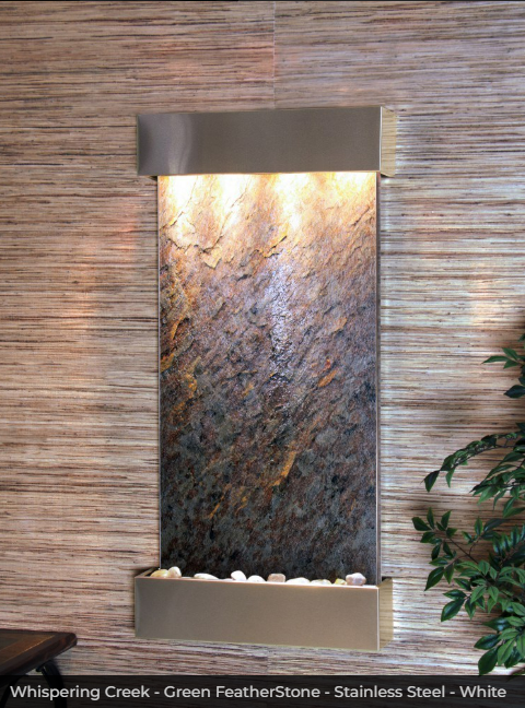 Adagio Water Features Whispering Creek Wall Fountain