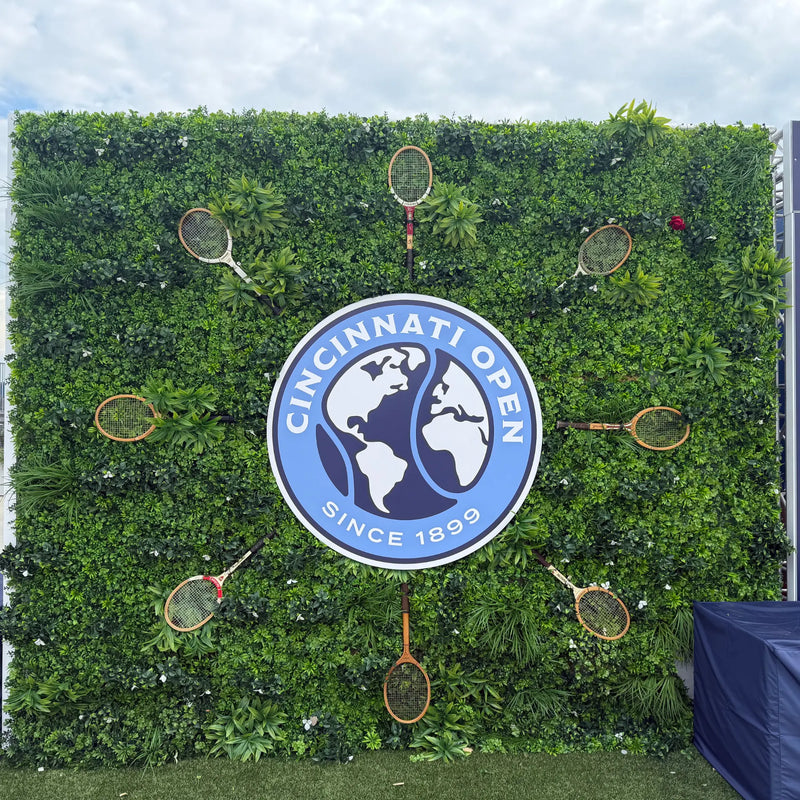 Luxury White Oasis Artificial Vertical Garden 40" x 40" 11SQ FT Commercial Grade UV Resistant