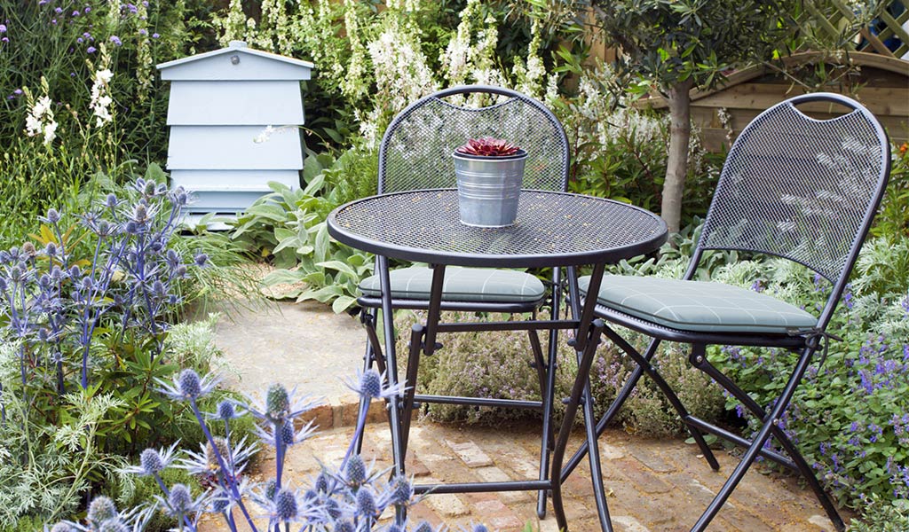 Cafe Napoli Wrought Iron 3-Piece Bistro Set