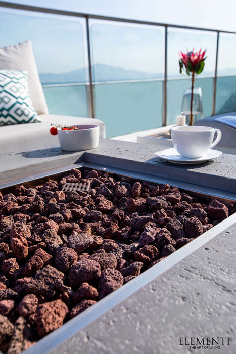 Elementi Manhattan Fire Table