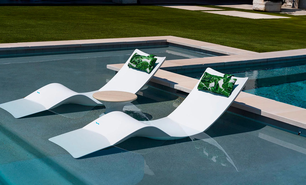 Ledge Lounger Autograph Chaise, In Pool Baja Shelf Luxury Lounge Chair, Luxury Tanning Ledge Chair, Chaise Lounger,