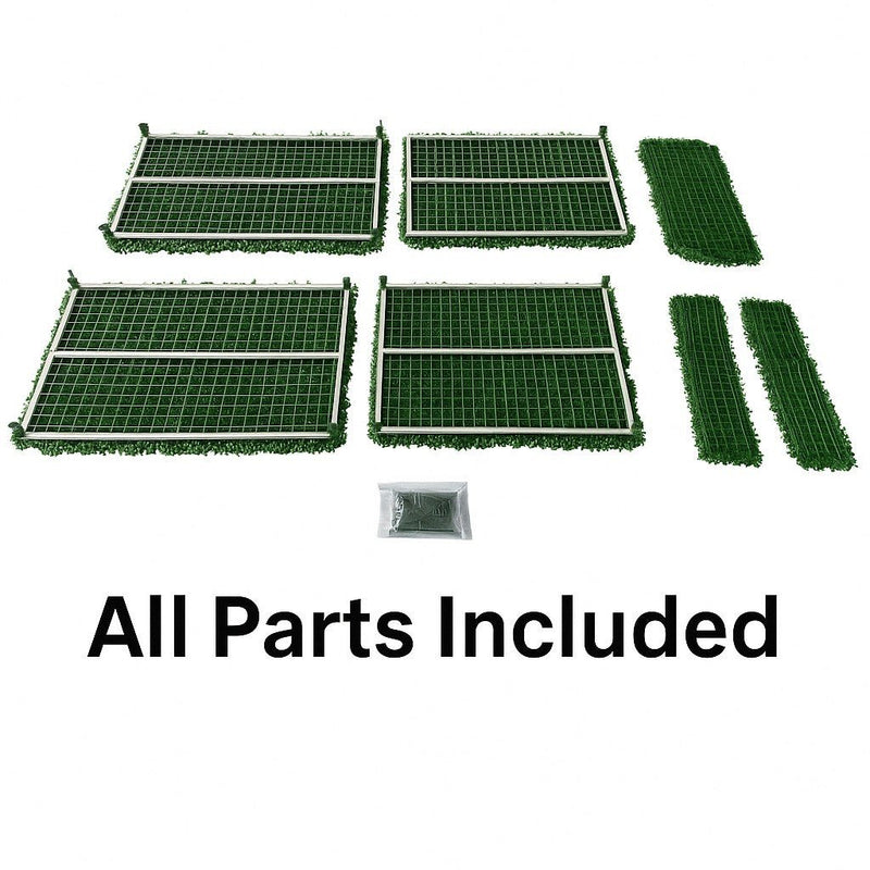 Premium Artificial Boxwood Hedge 7.5FT | UV Resistant & Easy Assembly