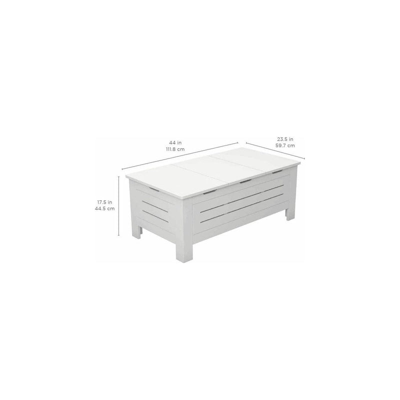 Ledge Lounger Mainstay Storage Coffee Table