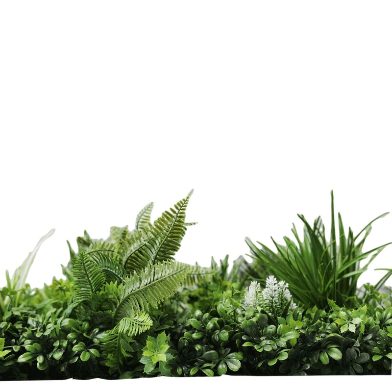 Ultra Luxury Tropical Vista Artificial Vertical Garden 40" x 40" 11SQ FT Commercial Grade UV Resistant