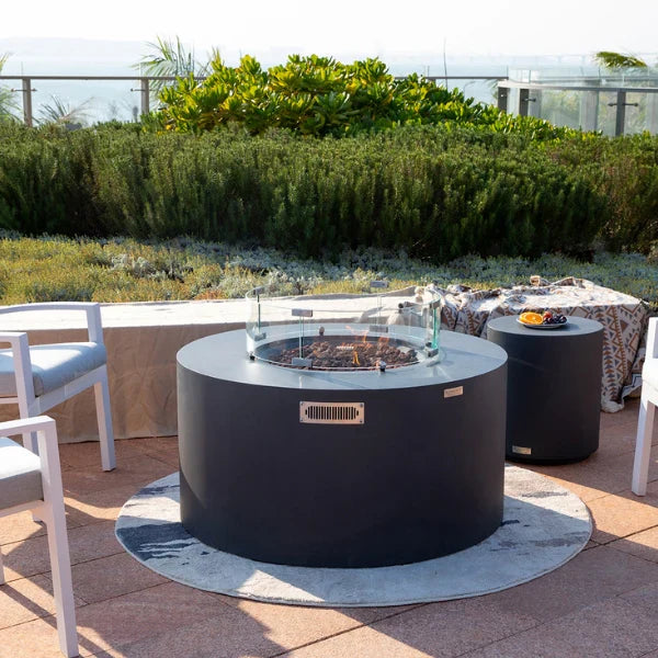 Elementi Pacaya Round Fire Table