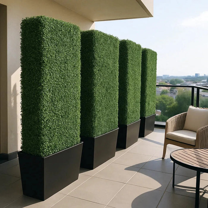 Premium Artificial Boxwood Hedge 6FT | UV Resistant & Easy Assembly