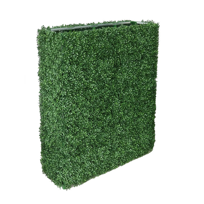 Premium Artificial Boxwood Hedge 7.5FT | UV Resistant & Easy Assembly