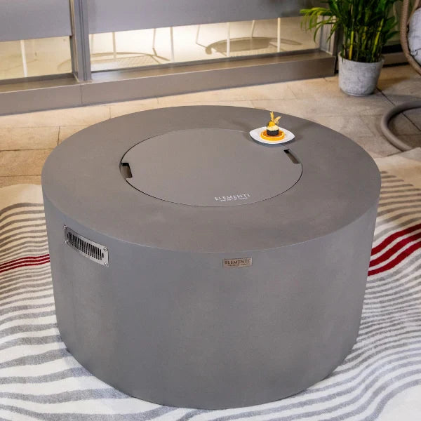 Elementi Pacaya Round Fire Table