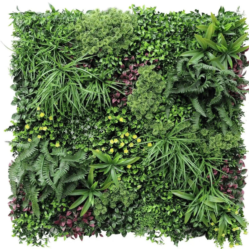 Sample Panel of Country Fern Artificial Vertical Garden (Small Sample) Commercial Grade UV Resistant