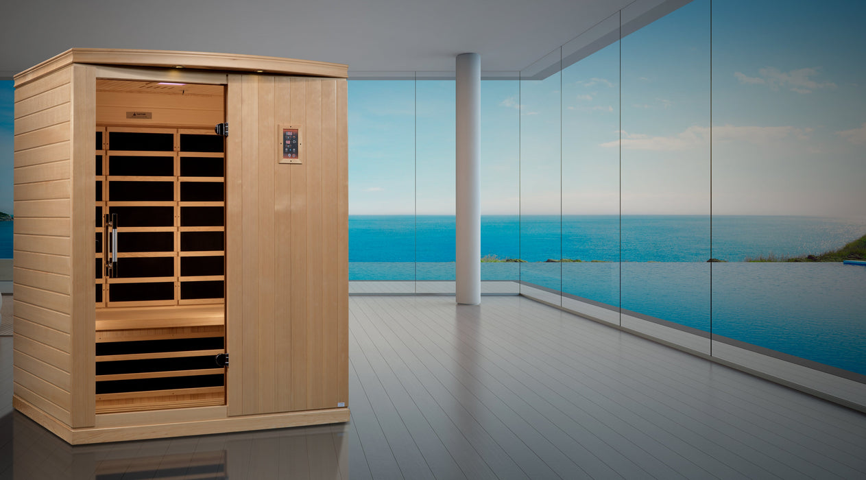 Madrid Elite 3 Person Ultra Low EMF FAR Infrared Sauna