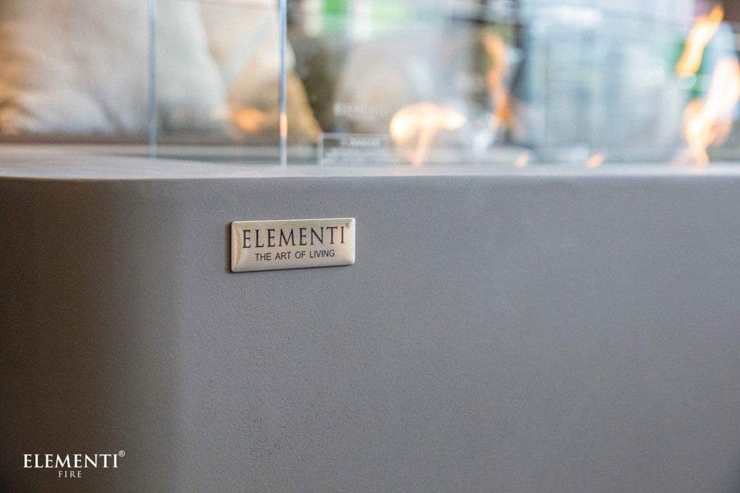 Elementi Sydney Bio-Ethanol Concrete Fire Table