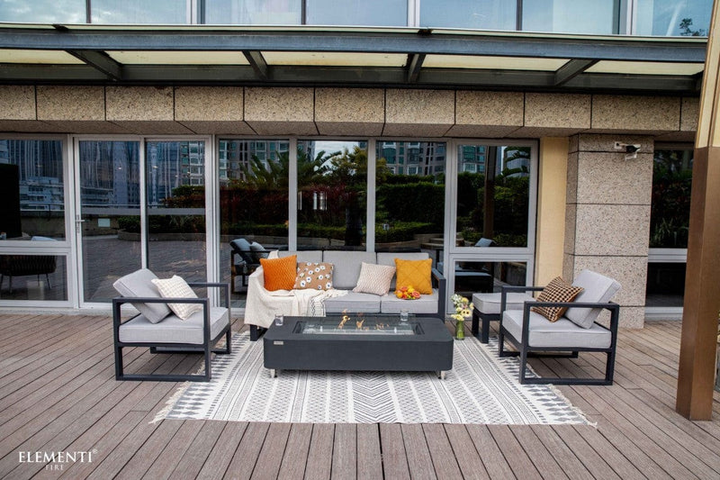 Elementi Sydney Bio-Ethanol Concrete Fire Table