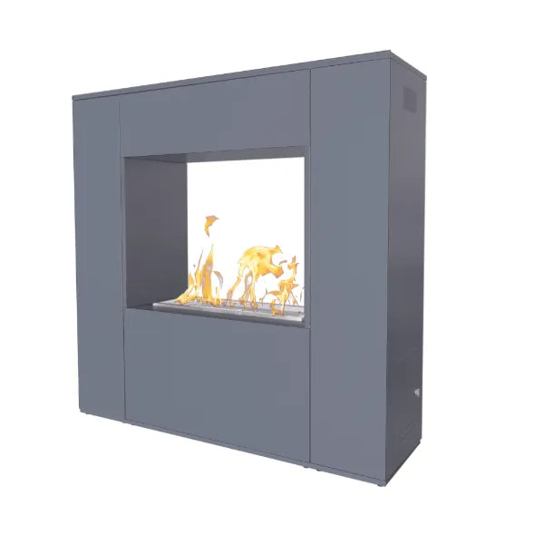 The Outdoor Plus Williams Fireplace - Metal Powder Coat