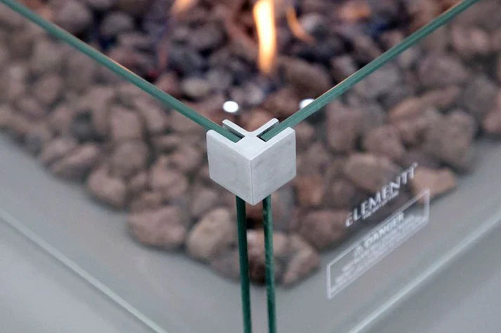 Elementi Rocky Propane Square Fire Table