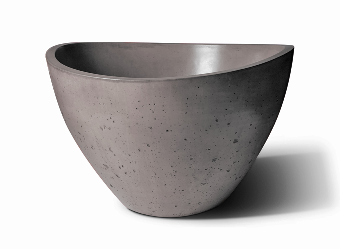 Slick Rock Concrete Wave Planter - Extra Large