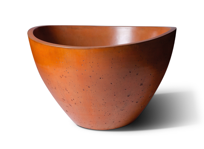Slick Rock Concrete Large Wave Planter